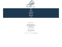 Tablet Screenshot of lyleind.com